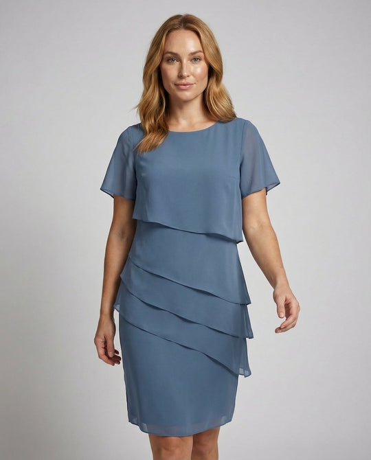 Schlankmachendes Elegantes Kleid | EB