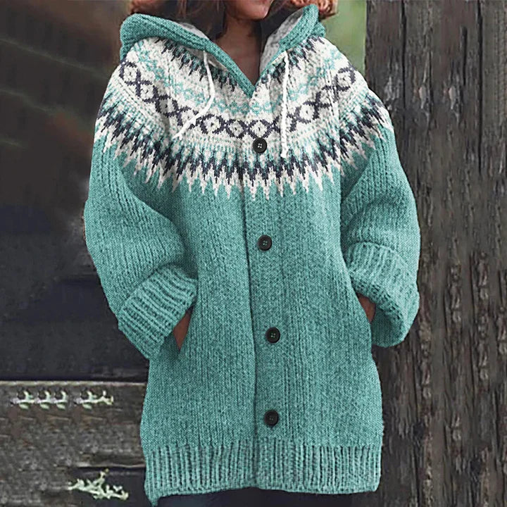 EB | Damen-Cardigan mit Knopfverschluss