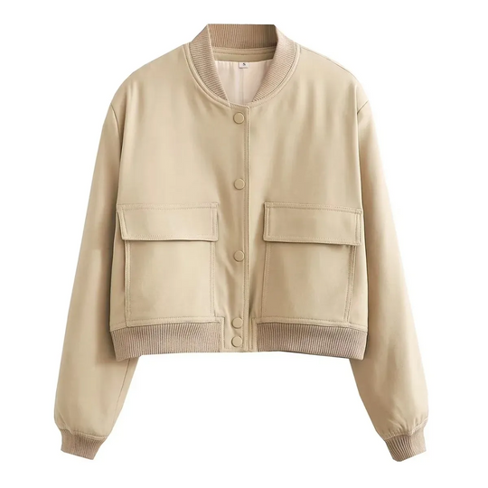 EB | Gekürzte Varsity Jacke - Stilvoll & Lässig