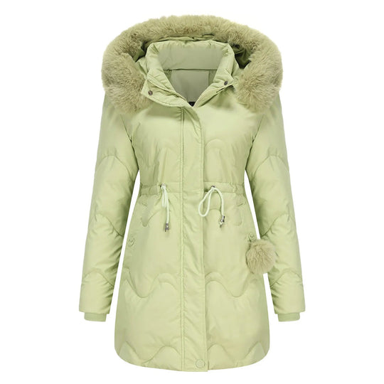 EB | Wintermantel mit Flauschigem Kragen Renata
