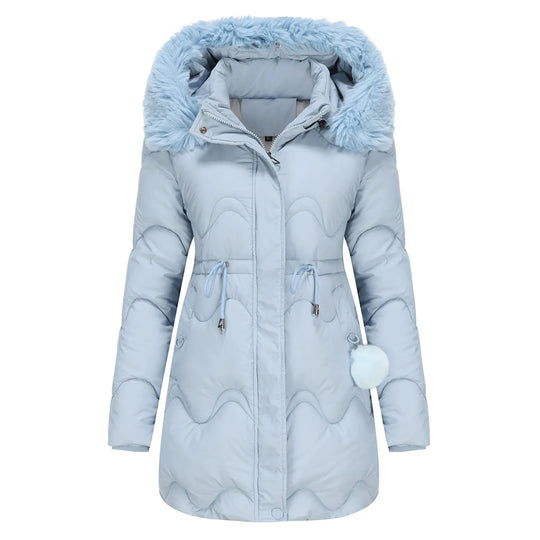 EB | Fleece gefütterte Winterjacke mit weichem Kragen