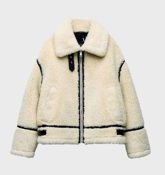 EB | Übergroße Fleece-Zip-Jacke