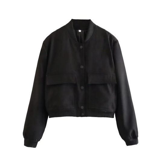 EB | Gekürzte Varsity Jacke - Stilvoll & Lässig