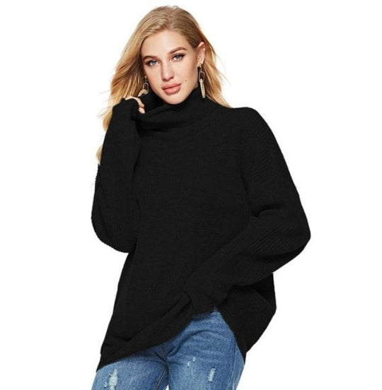 EB | Rollkragenpullover Weicher Strick Lässiger Komfort