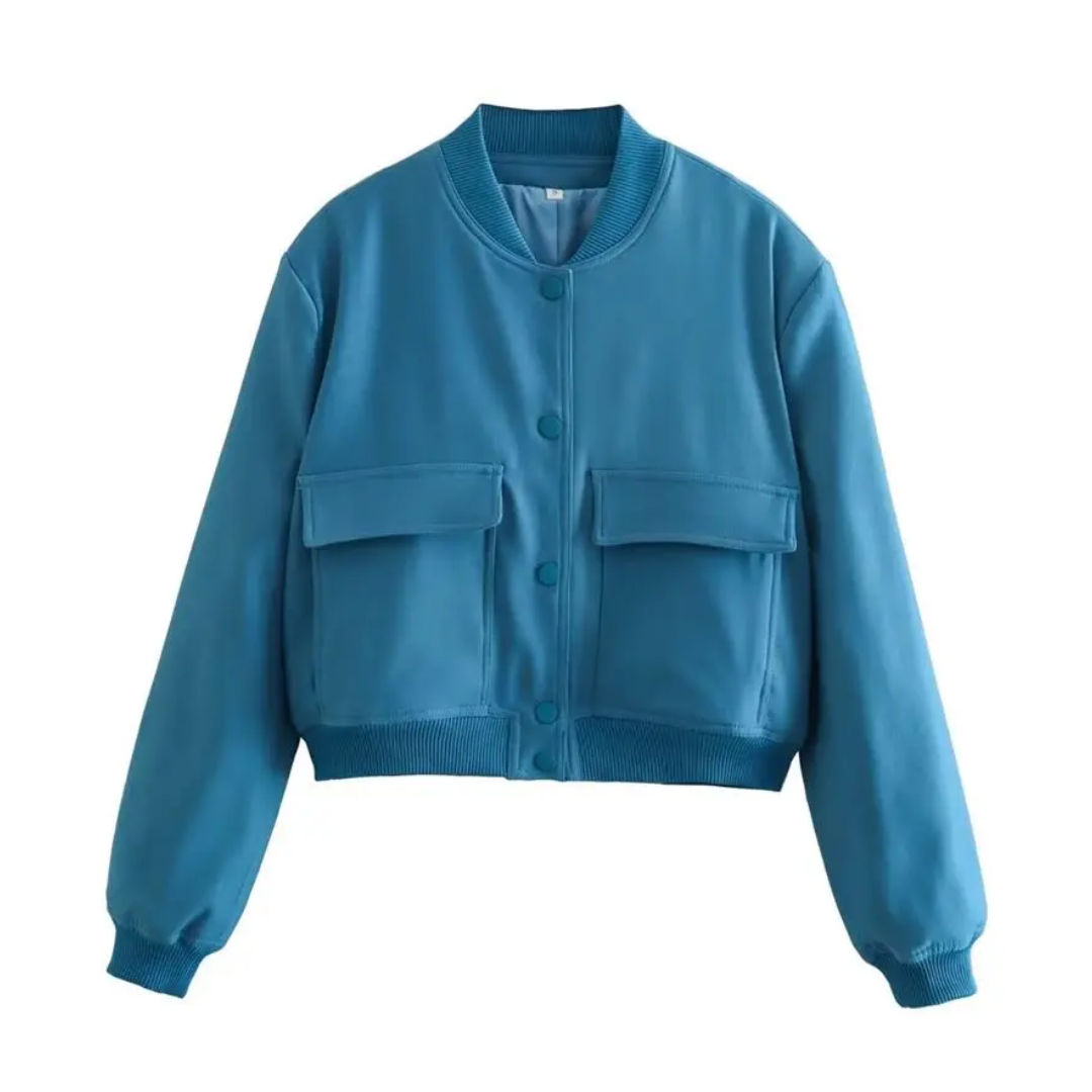 EB | Gekürzte Varsity Jacke - Stilvoll & Lässig