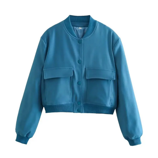 EB | Gekürzte Varsity Jacke - Stilvoll & Lässig