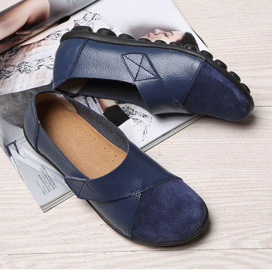 Bequeme loafer aus leder EB