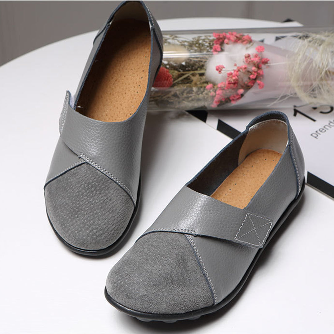 Bequeme loafer aus leder EB