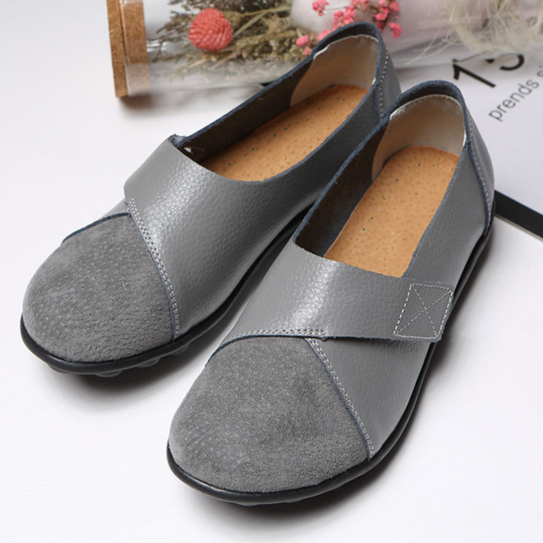 Bequeme loafer aus leder EB