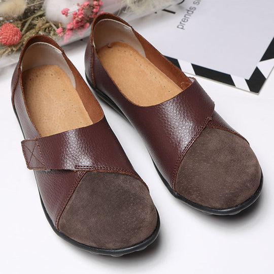 Bequeme loafer aus leder EB