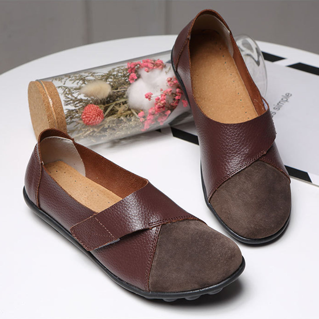 Bequeme loafer aus leder EB