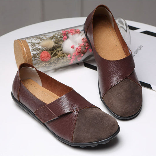 Bequeme loafer aus leder EB