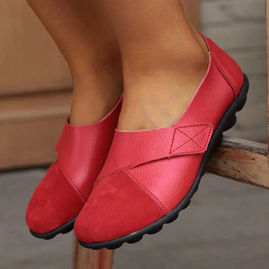 Bequeme loafer aus leder EB
