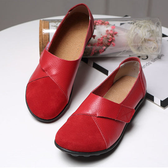 Bequeme loafer aus leder EB