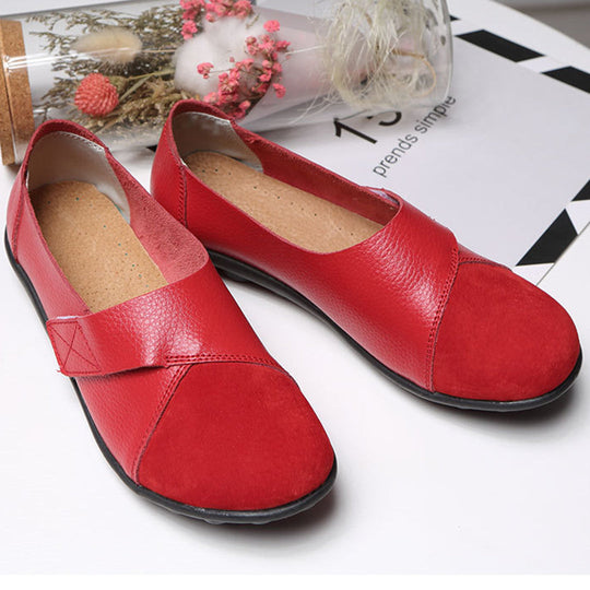 Bequeme loafer aus leder EB