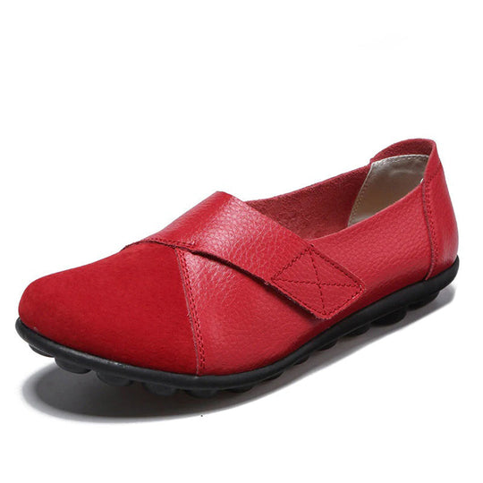 Bequeme loafer aus leder EB