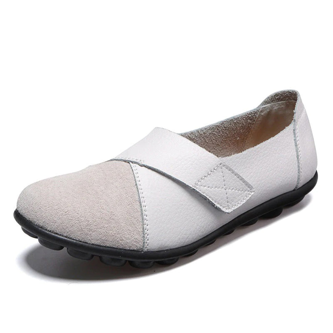 Bequeme loafer aus leder EB