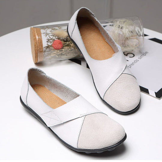 Bequeme loafer aus leder EB