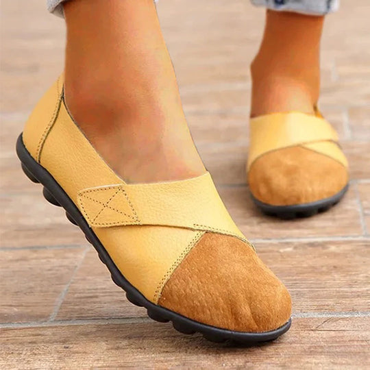 Bequeme loafer aus leder EB