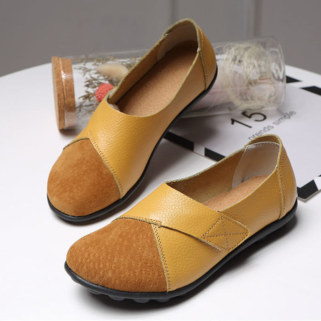 Bequeme loafer aus leder EB