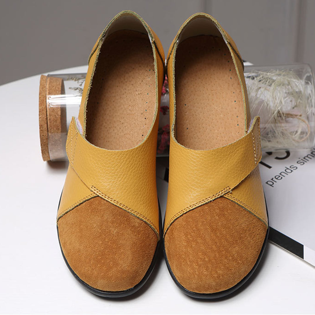 Bequeme loafer aus leder EB