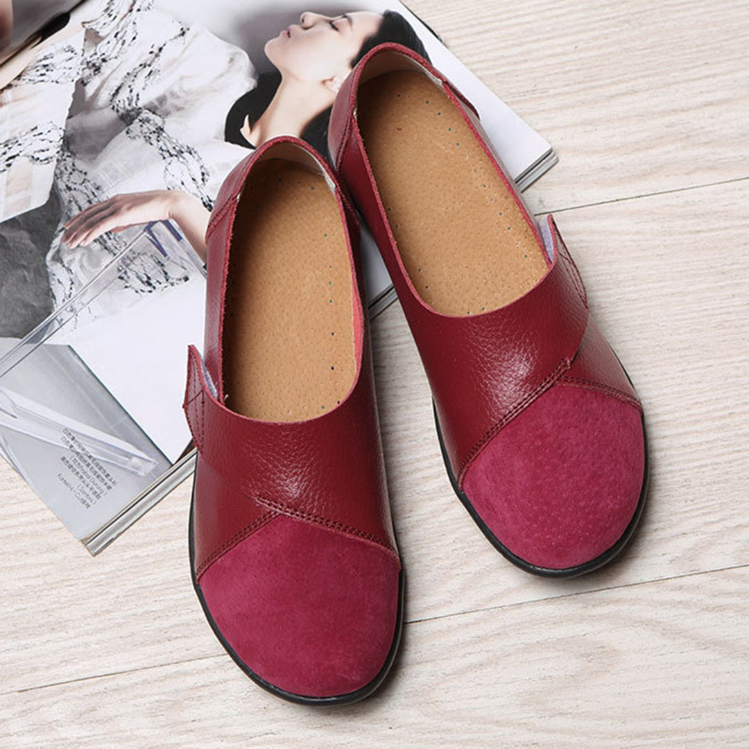 Bequeme loafer aus leder EB