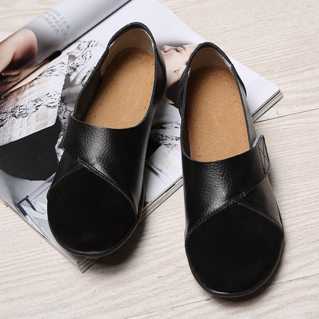 Bequeme loafer aus leder EB