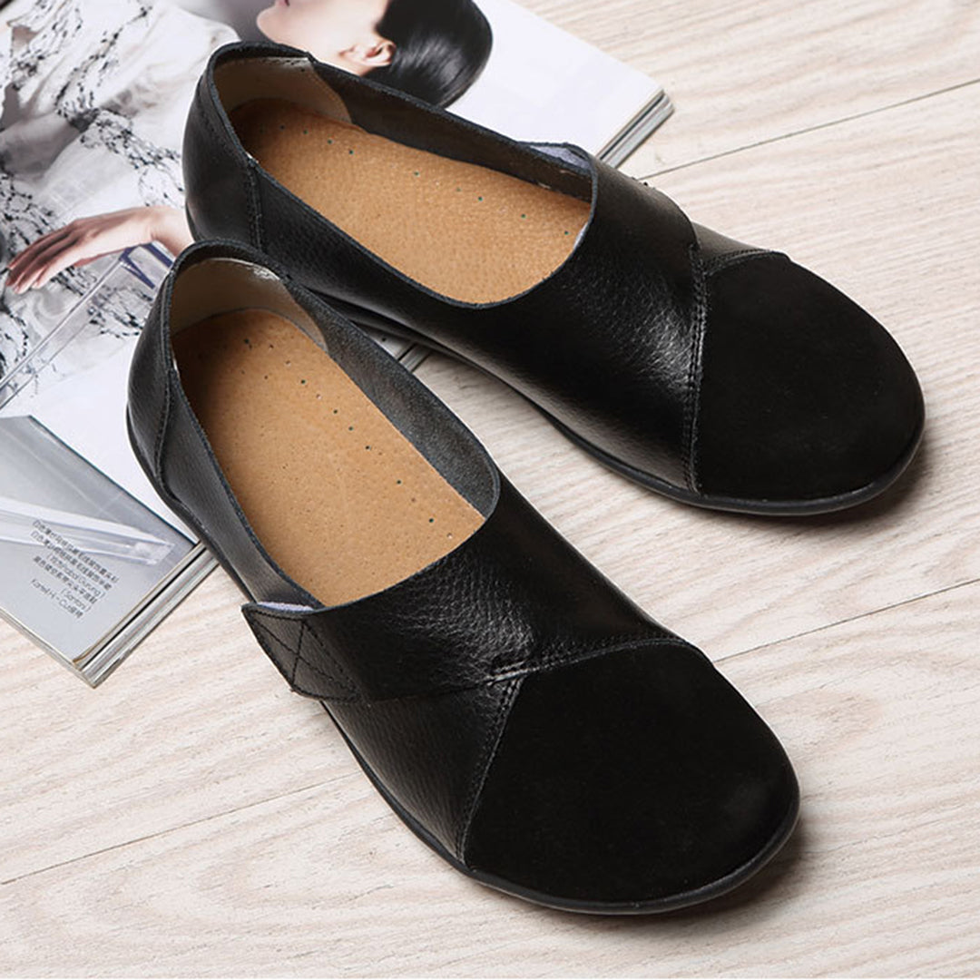 Bequeme loafer aus leder EB