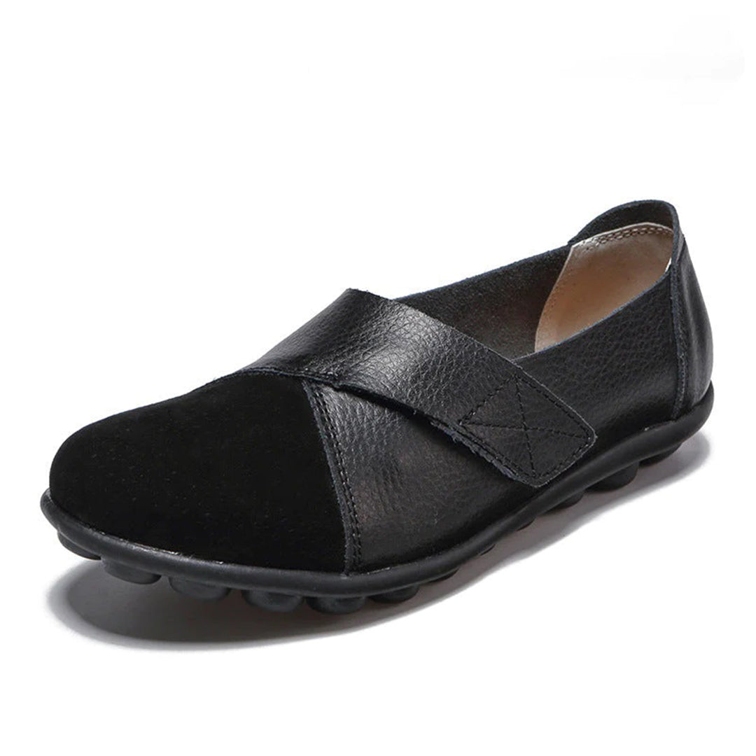Bequeme loafer aus leder EB