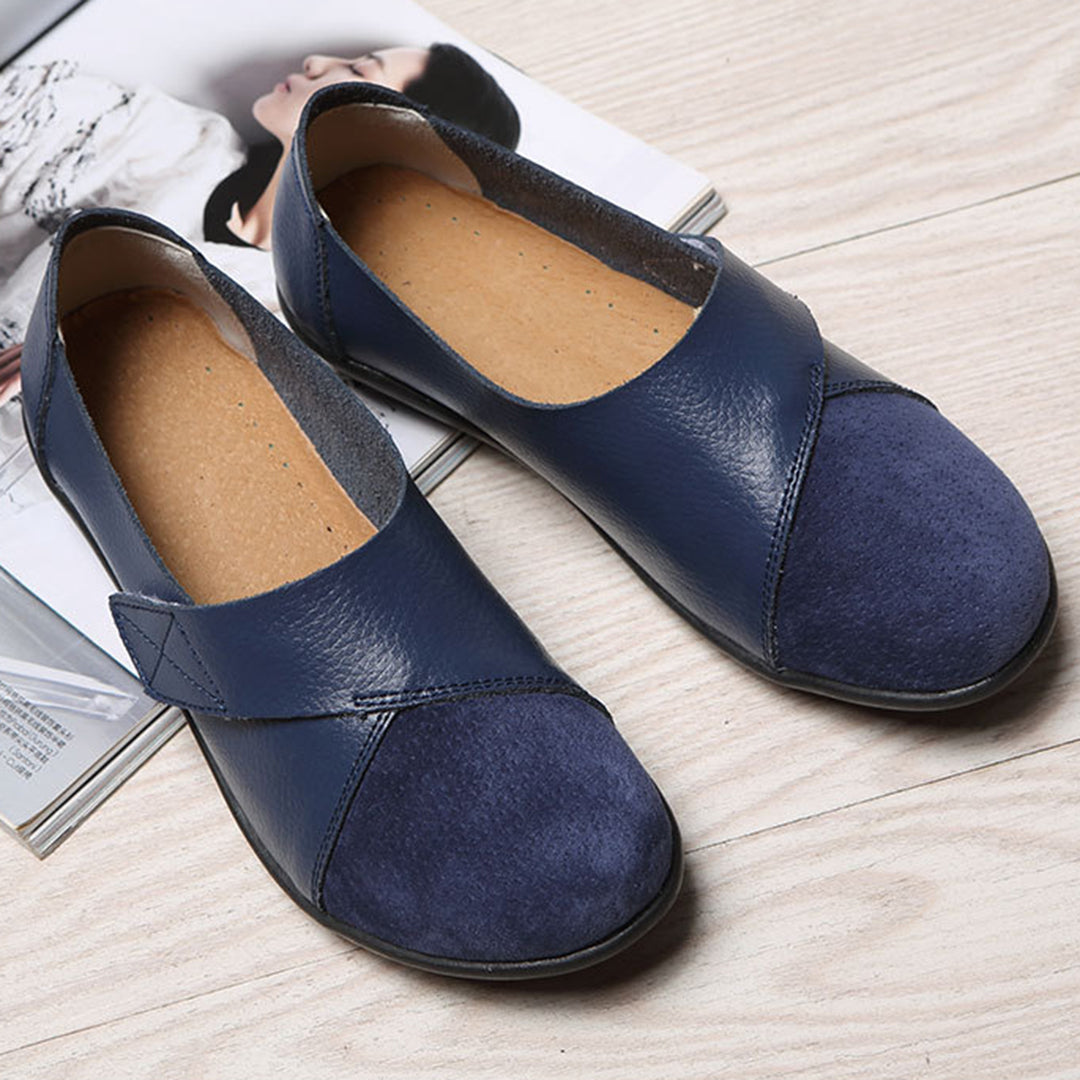 Bequeme loafer aus leder EB