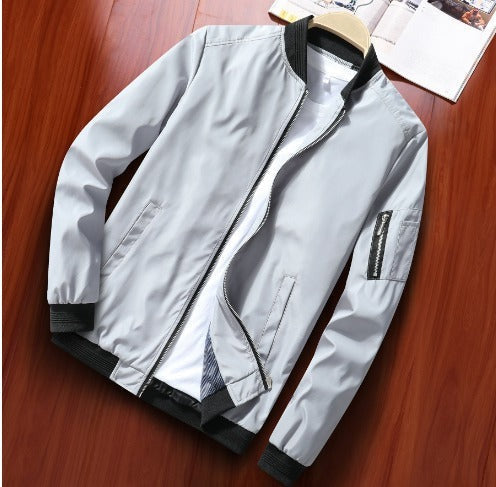 EB | Bomberjacke Polyester Leicht, Praktisch