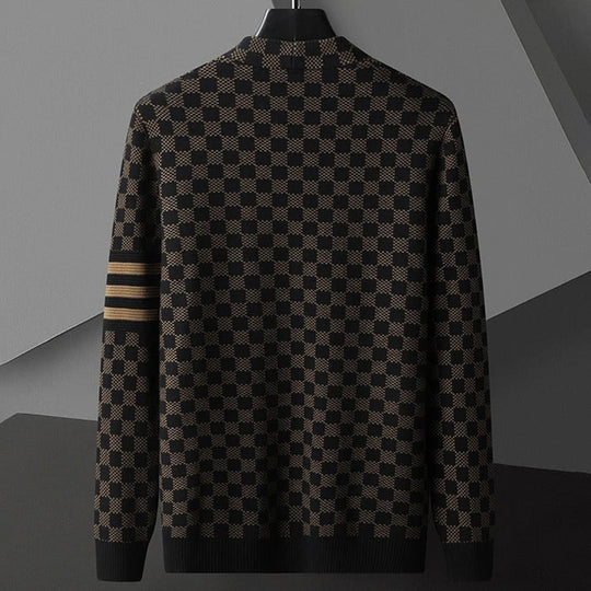 EB | Gemusteter Cardigan Strick Elegant, Stilvoll