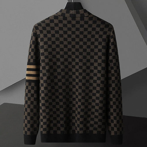 EB | Gemusteter Cardigan Strick Elegant, Stilvoll