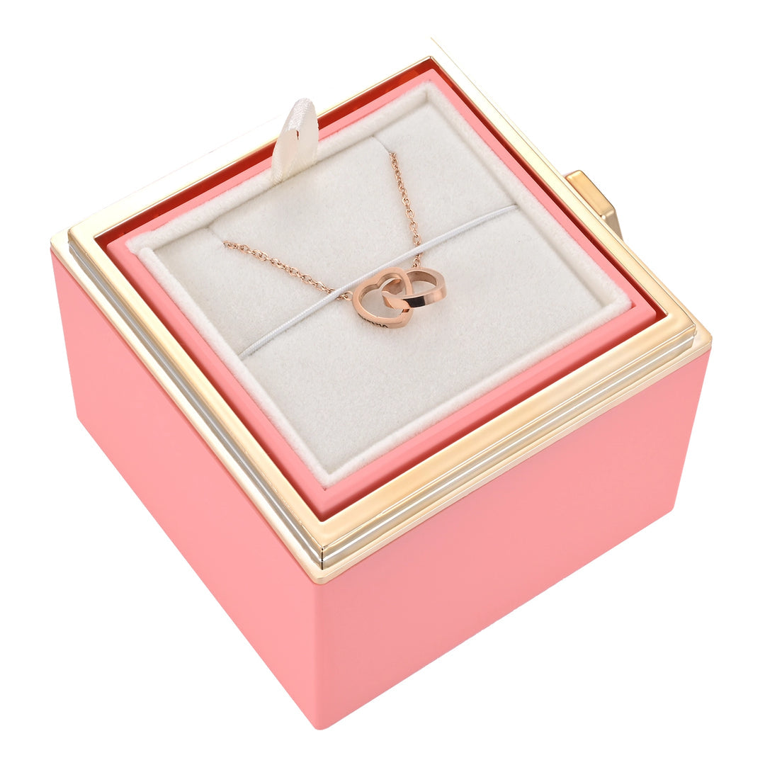 EB| Rosenbox mit Halskette perfekt für den Valentinstag