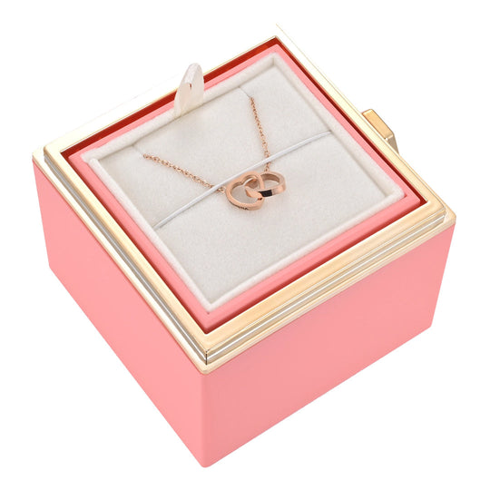 EB| Rosenbox mit Halskette perfekt für den Valentinstag