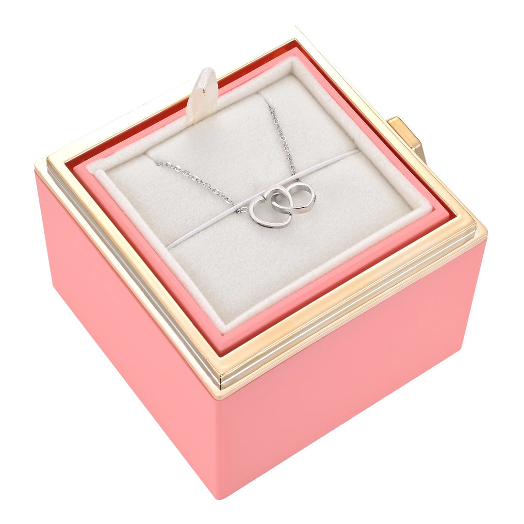 EB| Rosenbox mit Halskette perfekt für den Valentinstag