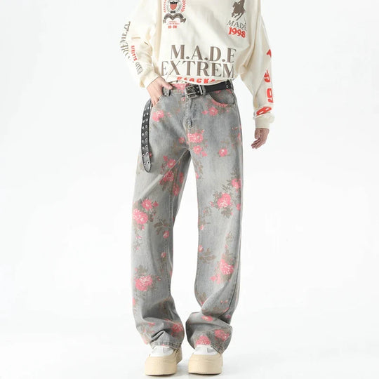 EB | Jeans mit Blumenmuster für Herren