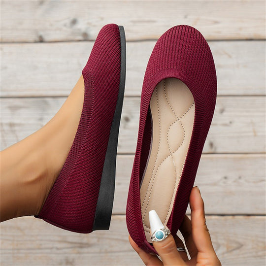 Balletflats - Slipper - Bequem - Orthopädische Balletflats - Damenschuhe EB