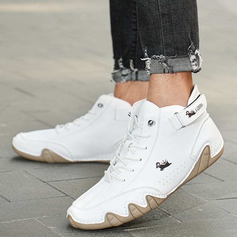 EB | Ultra-Bequemer Rutschfester Barfußschuh Aus Echtleder (Unisex)