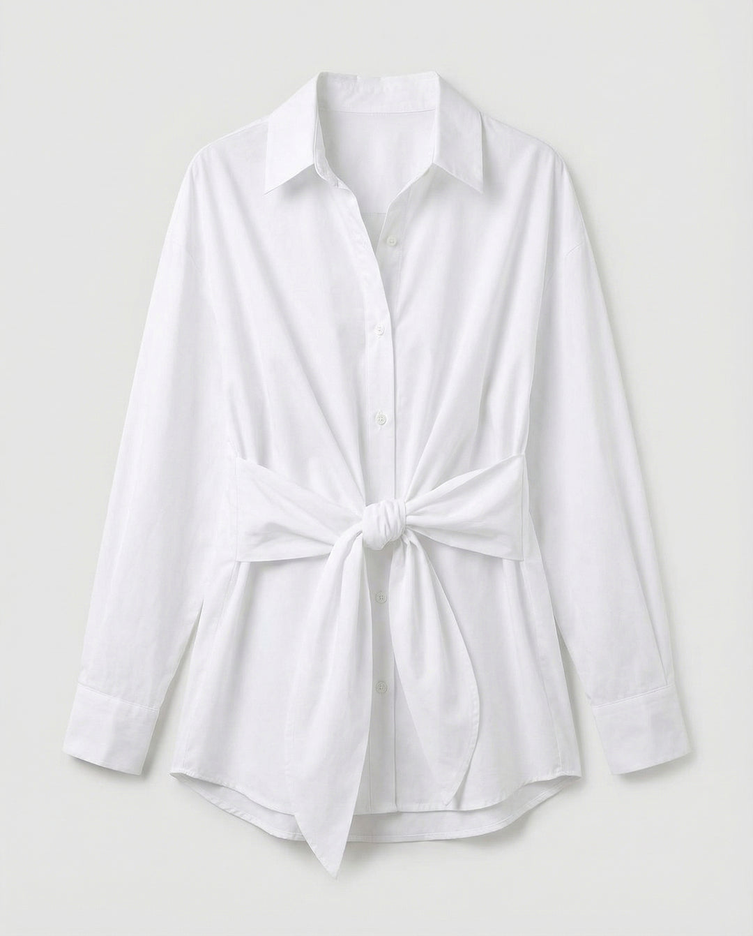 EB Langärmelige Bluse mit Bindeband