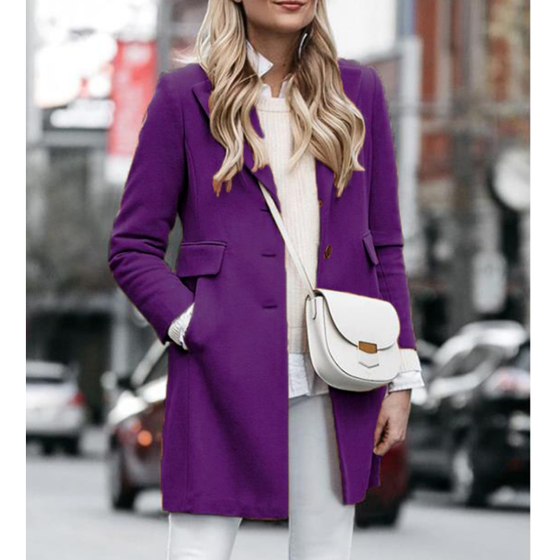 EB | Eleganter Wollmantel für Damen