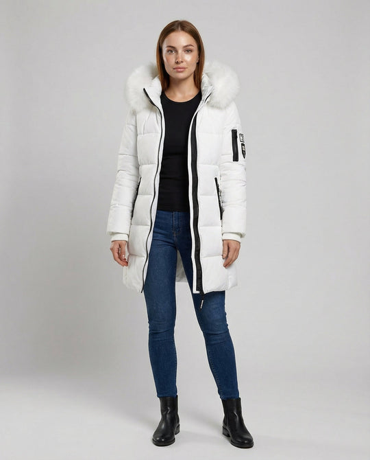 Winddichter Damen Puffermantel Warm | EB