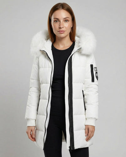 Winddichter Damen Puffermantel Warm | EB