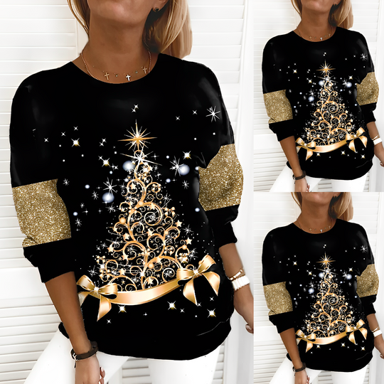 EB | Weihnachts-Pullover mit Tannenbaum