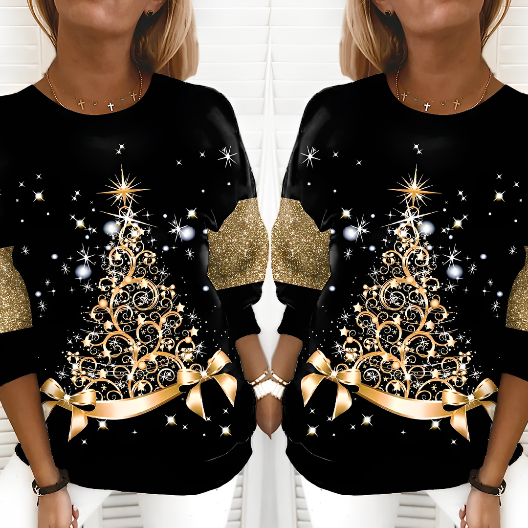 EB | Weihnachts-Pullover mit Tannenbaum