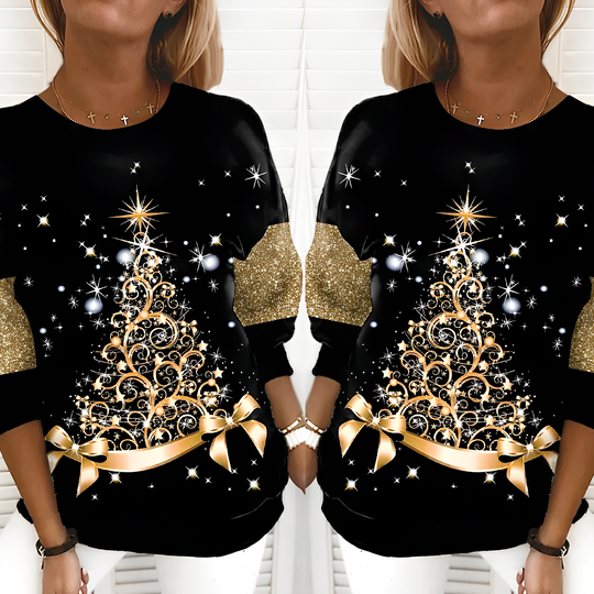 EB | Weihnachts-Pullover mit Tannenbaum