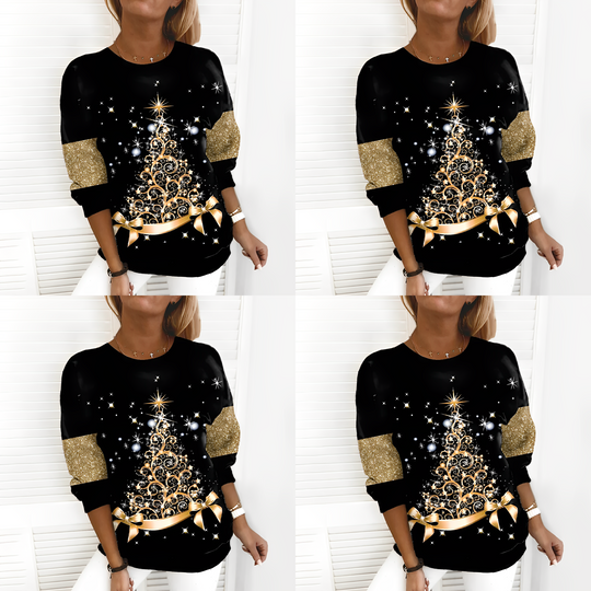EB | Weihnachts-Pullover mit Tannenbaum