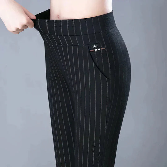 EB | Moderne Schwarze Hose mit Stretch für Damen