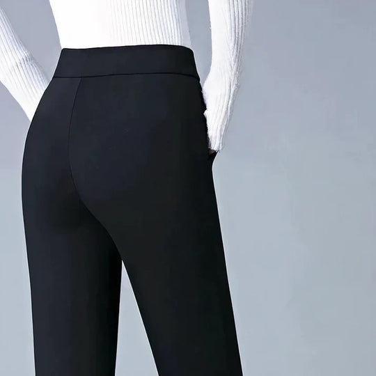 EB | Moderne Schwarze Hose mit Stretch für Damen