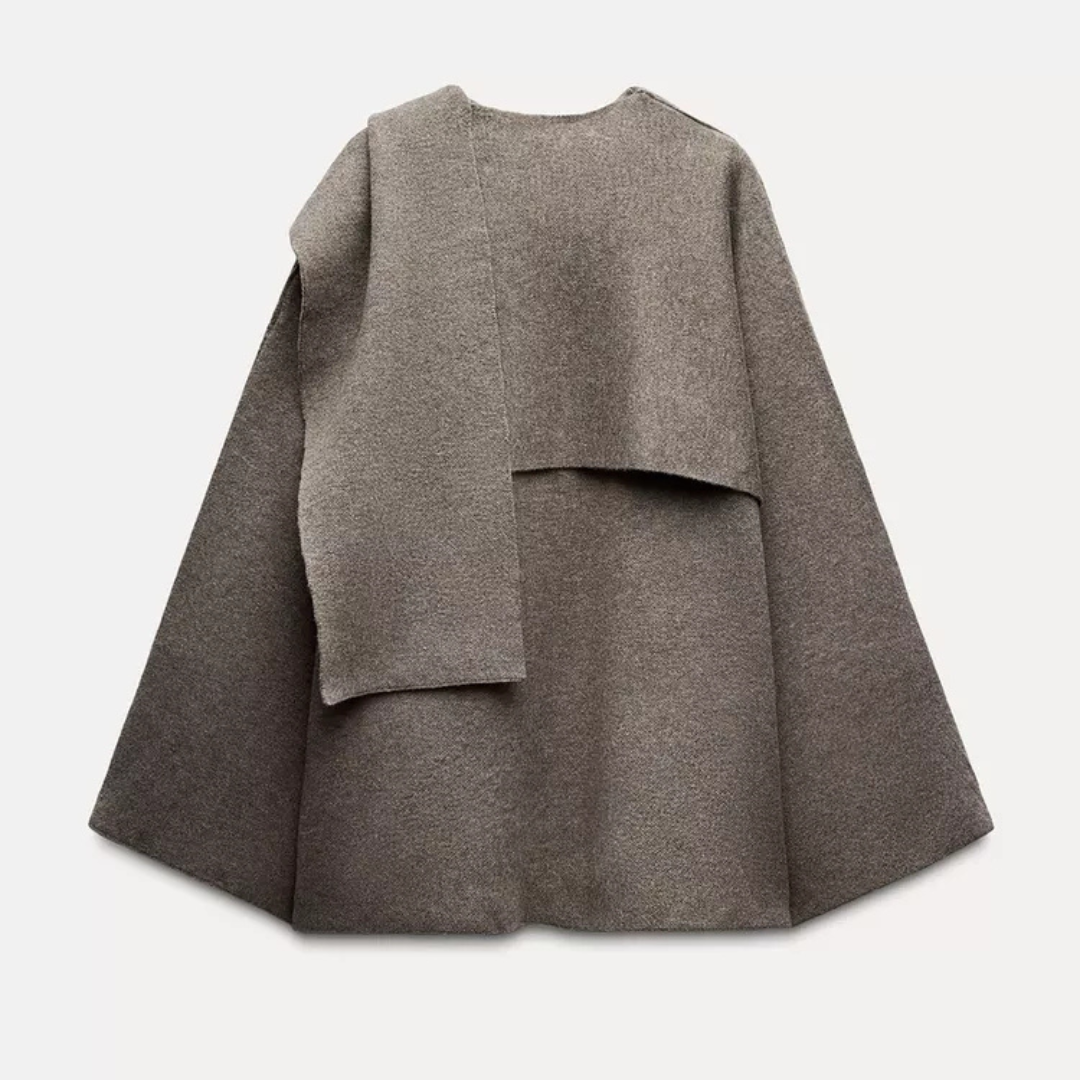 EB | Cape Mantel - Modischer Cape-Jacke